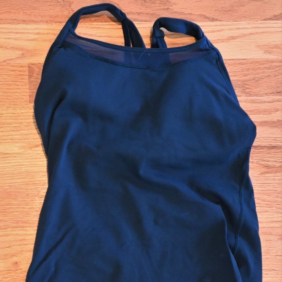 Lululemon Tank Top Navy Size 4 - Picture 1 of 3